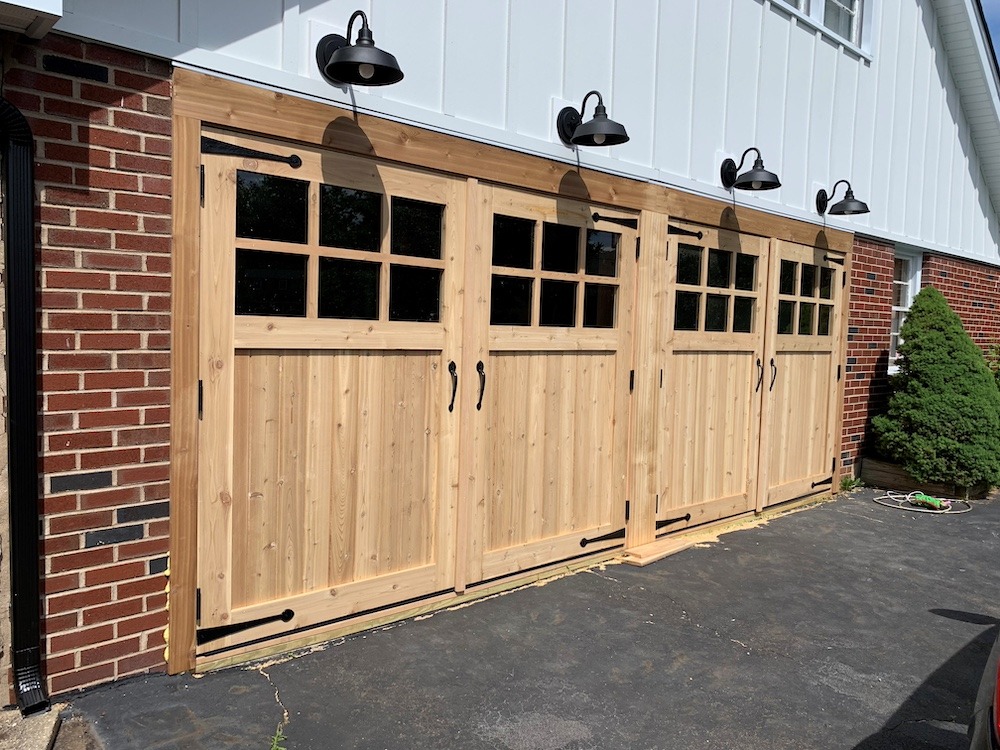Chimney Swift Exterior_garage doors
