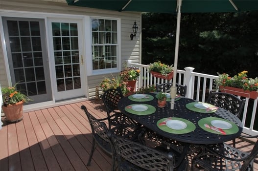 Burgundy Patio