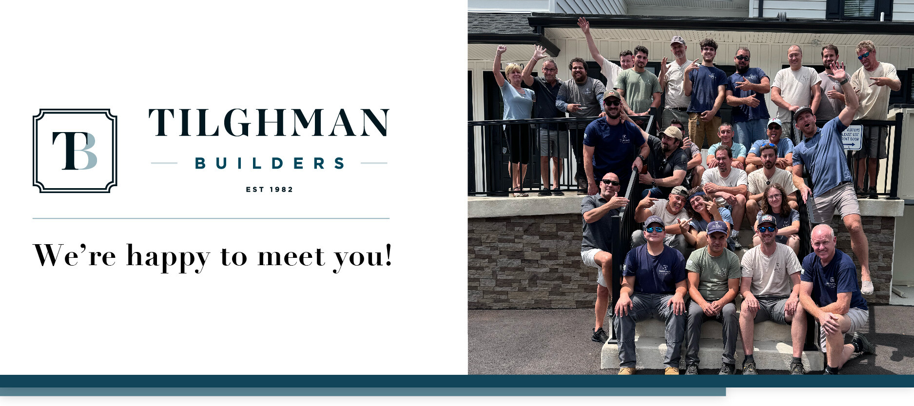 Tilghman Team Welcome Email Header